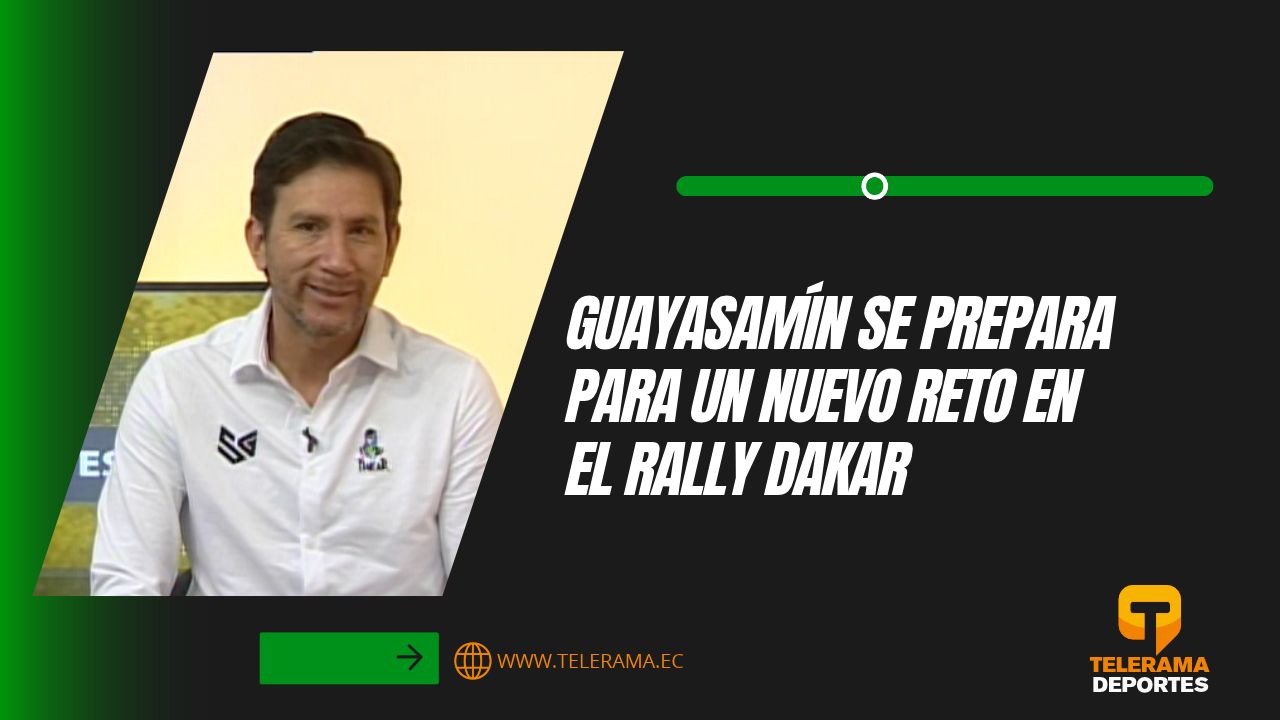 Guayasamín se prepara para un nuevo reto en el Rally Dakar