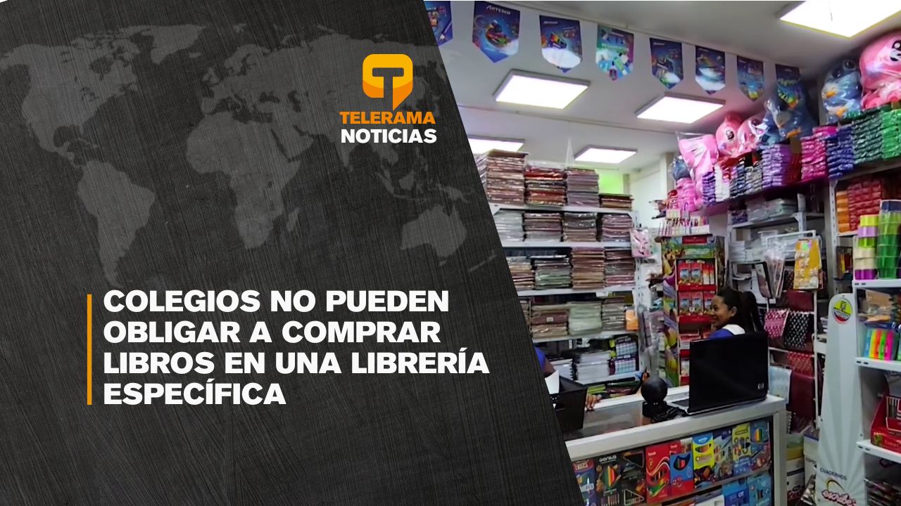 Colegios no pueden obligar a comprar libros en una librería específica
