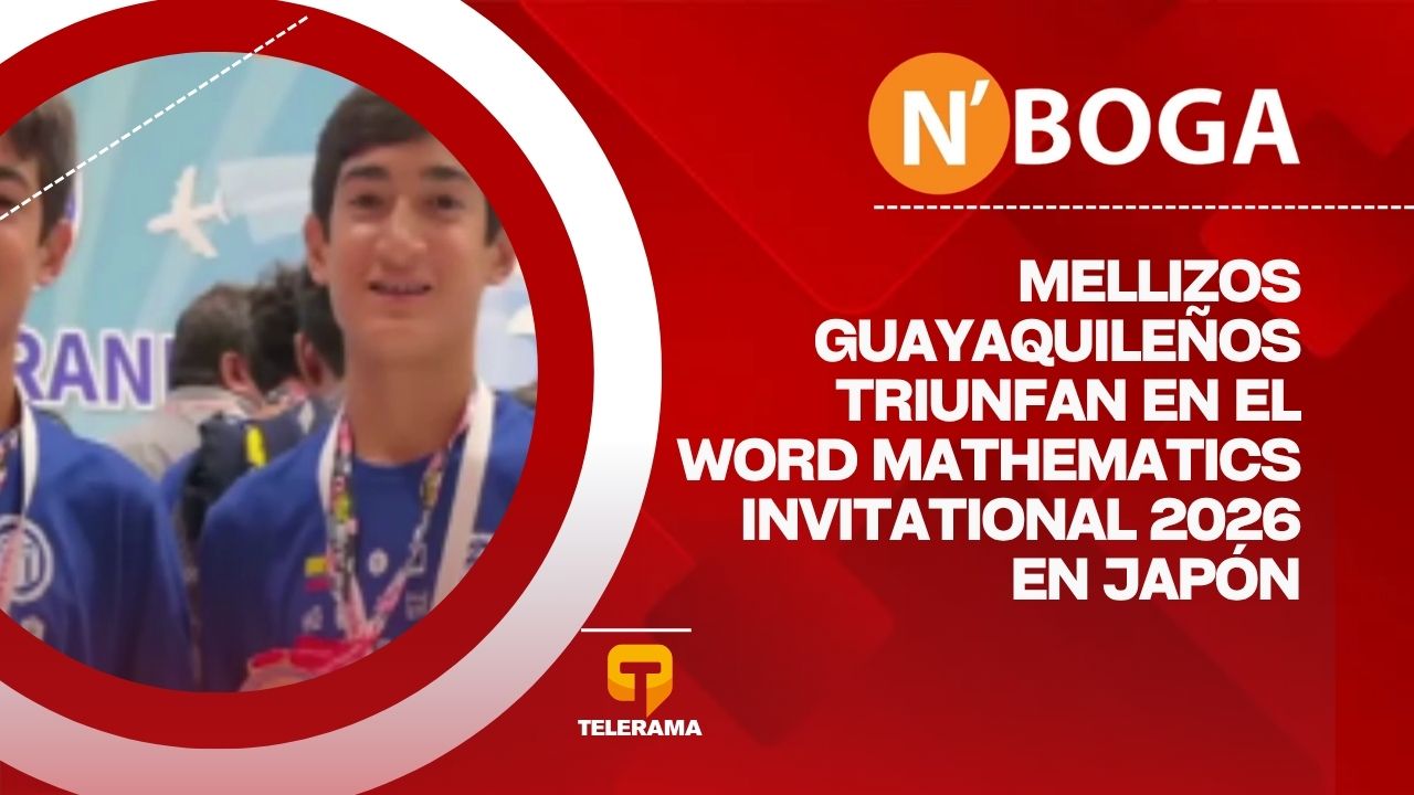 Mellizos guayaquileños triunfan en el Word Mathematics Invitational 2026 en Japón